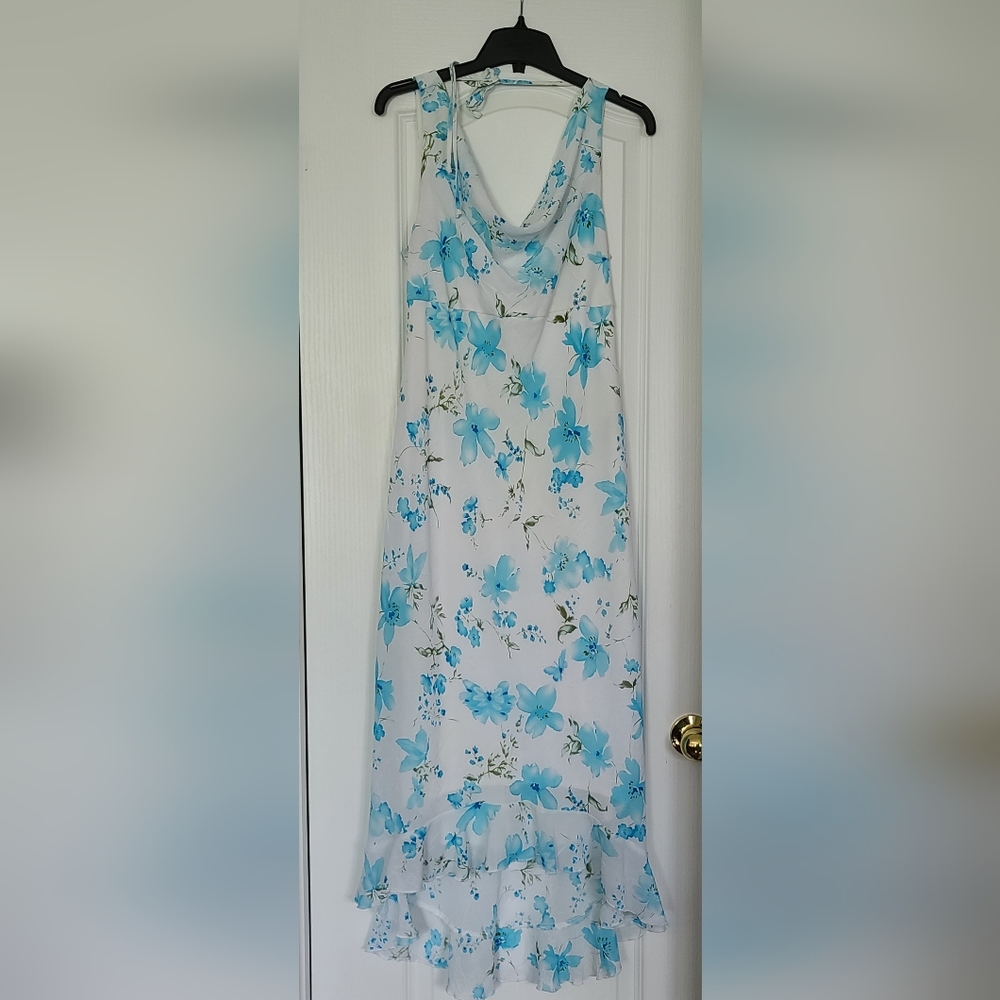 Sleeveless high low dress